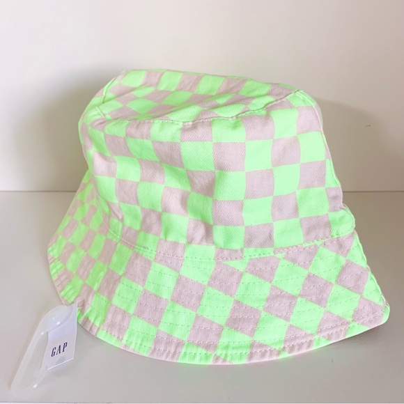 Neon 100% cotton reversible bucket hat